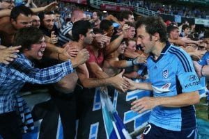 Del Piero saluto i tifosi del Sydney © Brendon Thorne/Getty Images