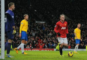 Rooney riporta lo United a +7 dal City © ANDREW YATES/AFP/Getty Images