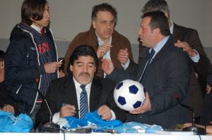 Diego Armando Maradona - Conferenza Stampa - © Ph. A. Moraca