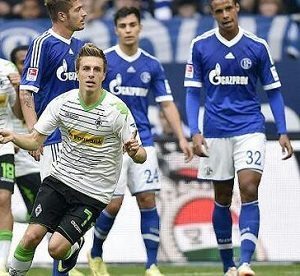 L'esultanza di Herrmann, la delusione Schalke