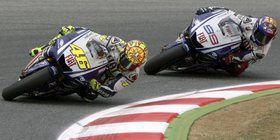 Moto GP: Rossi vince il GP di Spagna con uno strepitoso sorpasso su Lorenzo