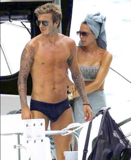 David Beckham: anniversario da favola alle Seychelles