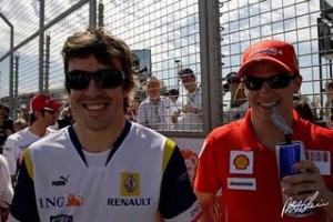 Fernando Alonso e Kimi Raikkonen