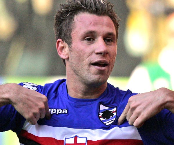 Samp: Cassano torna in gruppo