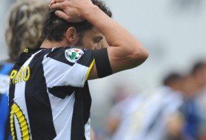 Infortunio a Del Piero: stop di 30-40 giorni