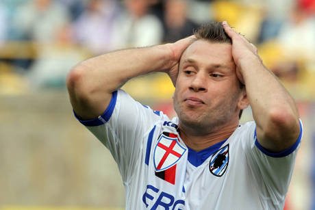 Cassano – Samp è finita. La società chiede la rescissione del contratto