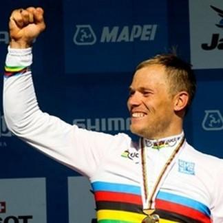 Ciclismo, Mondiali 2010: Tor Hushovd campione del mondo. Peccato Pozzato, è quarto.