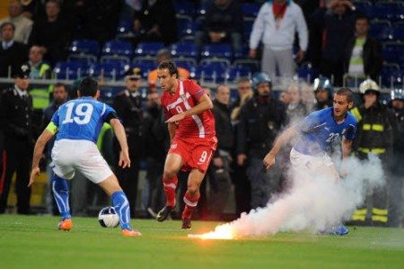 La Serbia accetta il 3-0 a tavolino