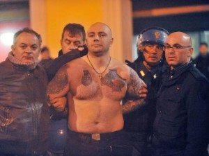 Scarcerato Ivan Bogdanov. Il teppista serbo espulso dall’Italia