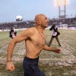 Luciano Spalletti festeggia lo scudetto 2