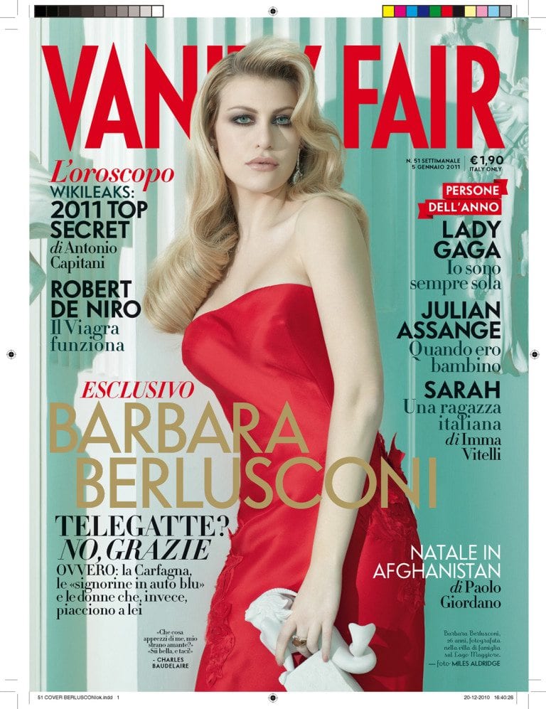 Barbara Berlusconi su Vanity Fair “il Milan è l’avatar di mio padre”