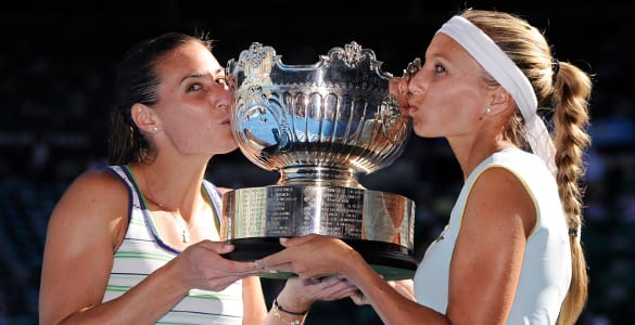 Pennetta e Dulko regine degli Australian Open