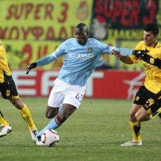 Il City delude, solo 0-0 con l’Aris Salonicco