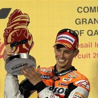 MotoGP: Stoner vince in Qatar. Lorenzo 2°, Rossi 7°