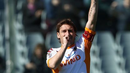 Totti sfata il tabu Franchi, Fiorentina – Roma 2-2