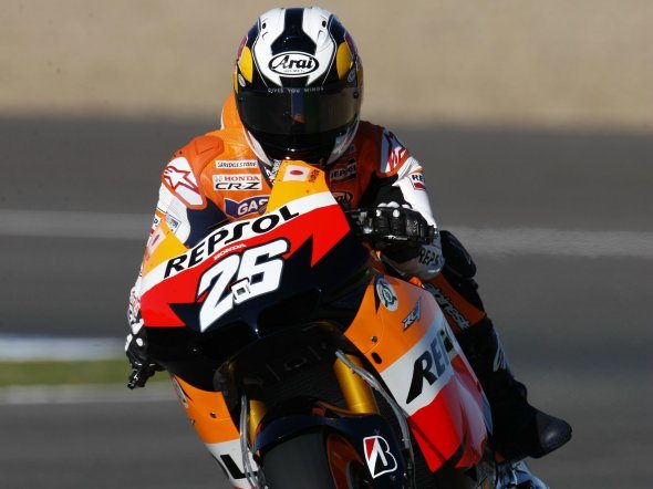 A Pedrosa le prime libere di Aragon