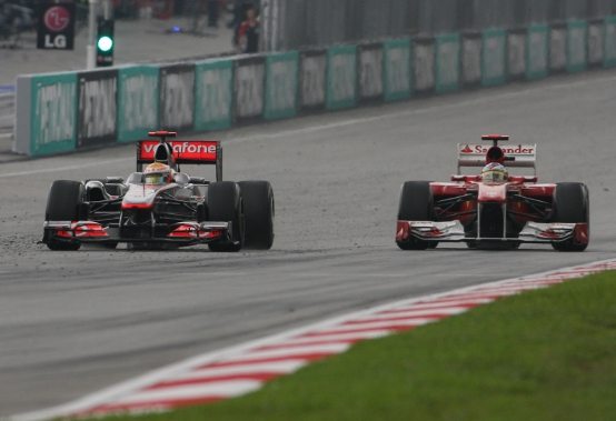 F1: Alonso ed Hamilton penalizzati di 20″