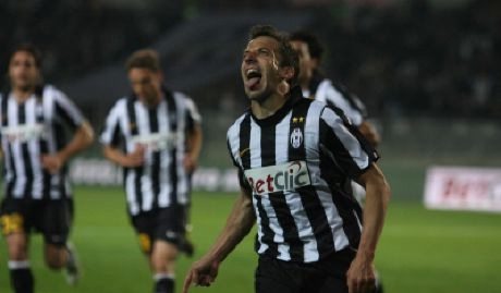 Pagelle Juve-Catania. Un Del Piero super non basta