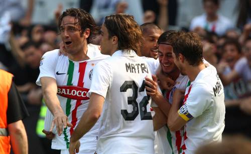 Cuore Juve. Matri Toni, la Champions a -6