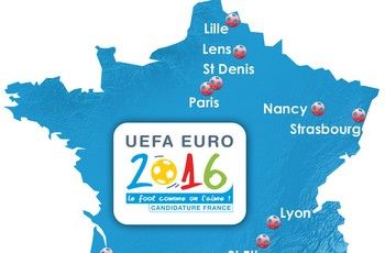 Euro 2016, la Francia ha scelto le 9 città ospitanti