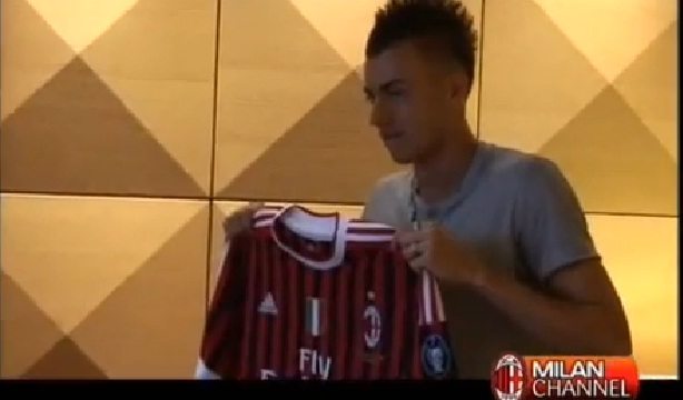 El Shaarawy primo giorno da rossonero. Video