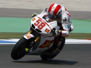 Simoncelli in pole a Barcellona, la prima in MotoGP