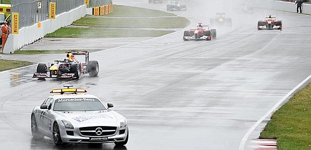 F1, bandiera rossa a Montreal