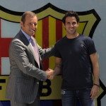 Barcelona’s new player Cesc Fabregas sha