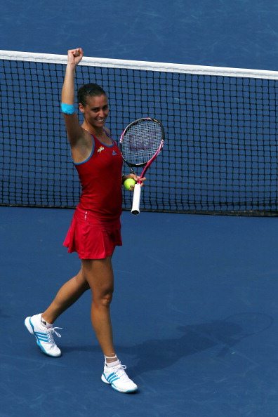 US Open, Quarti di finale per la Pennetta che sfiora il dramma