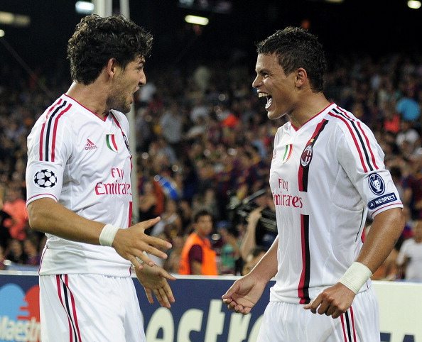 Barcellona-Milan 2-2, le pagelle. Nesta e Thiago Silva, che muro!