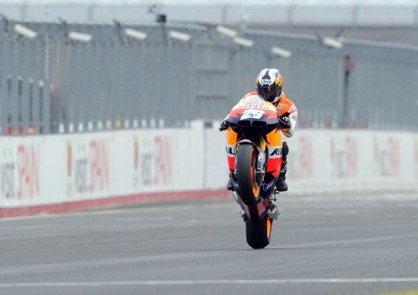 MotoGP, Pedrosa vince a Motegi. Stoner imperfetto, Rossi va ko