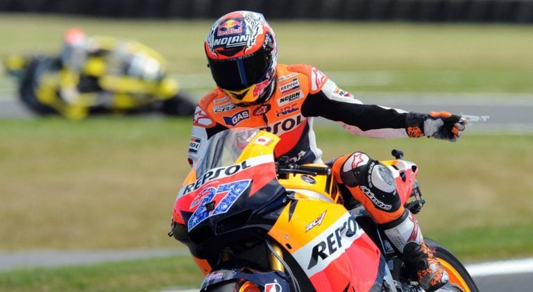 MotoGP, il solito Stoner in pole a Phillip Island. Rossi-Ducati altro flop