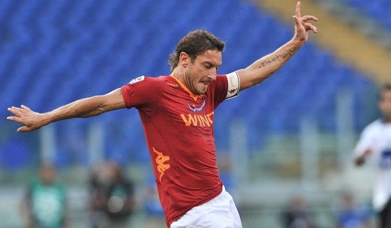 Roma Cesena, Mutu sfida Totti