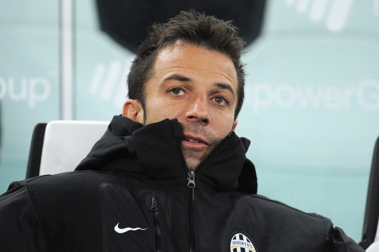 Del Piero “Godo ma soffro in panchina”