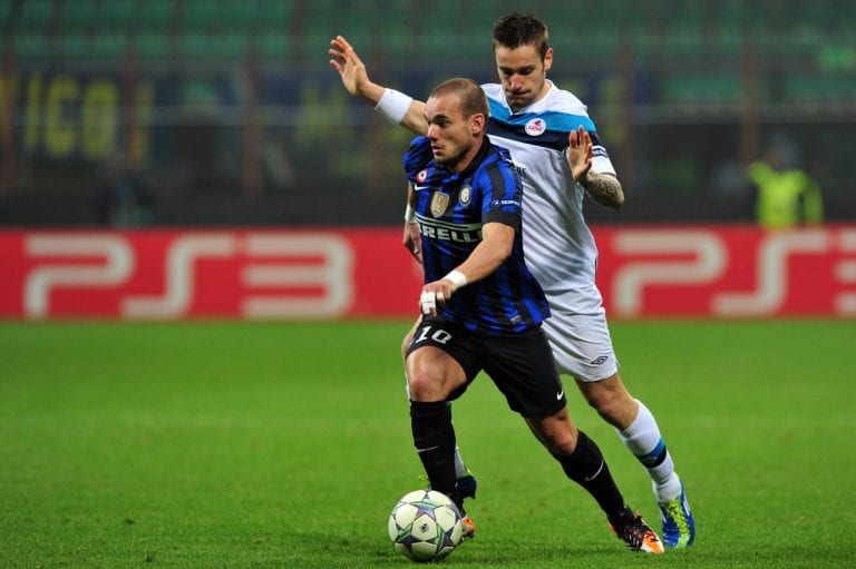 Inter con il Trabzonspor senza Sneijder