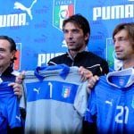 Buffon e Pirlo con la nuova maglia