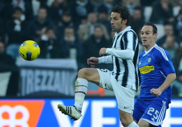 Juventus Bologna di Coppa Italia, Del Piero recupera e gioca