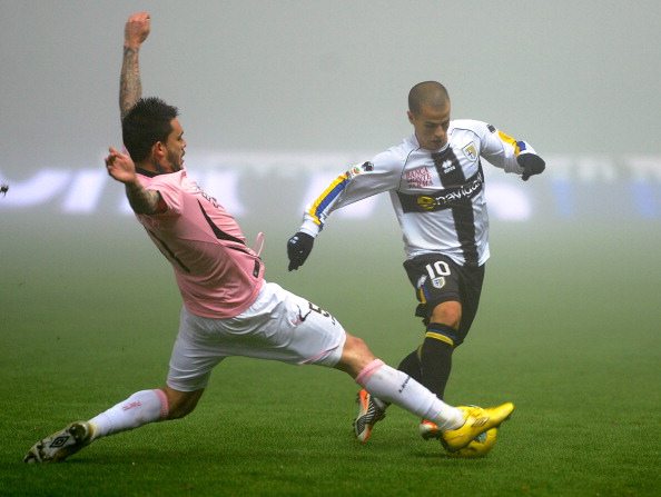 Pagelle Parma-Palermo, nella nebbia spunta Giovinco