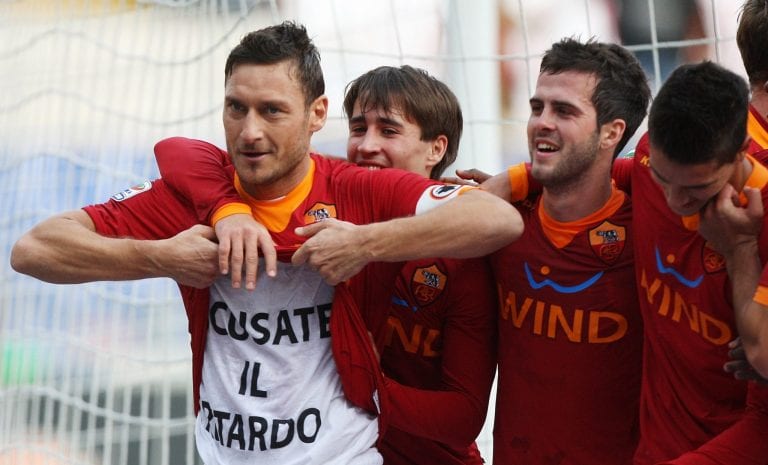 Totti record, 211 gol in Serie A con la Roma. Superato Nordahl