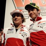 Nicky Hayden e Valentino Rossi