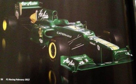F1, svelata la nuova Caterham CT-01 di Trulli e Kovalainen