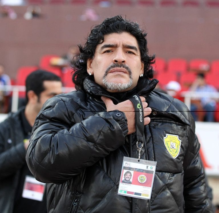 Maradona sogna il Napoli. Mazzarri “Merito mio”