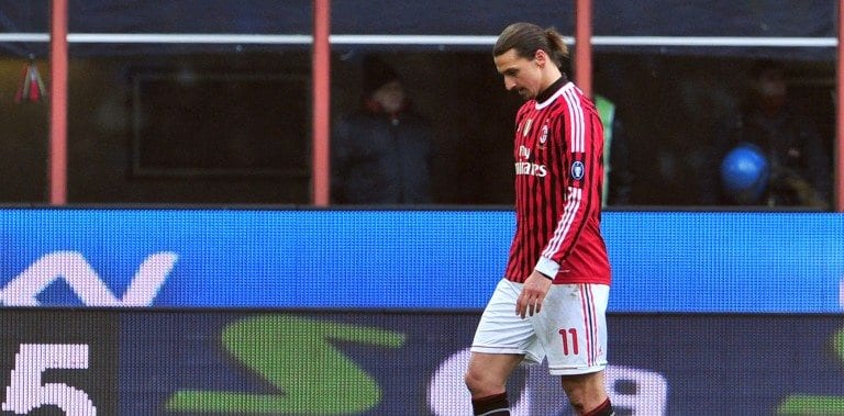 Milan Napoli 0-0, espulso Ibrahimovic. Robinho spreca