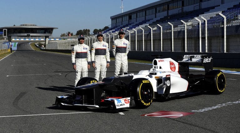 F1, presentata a Jerez la Sauber C31