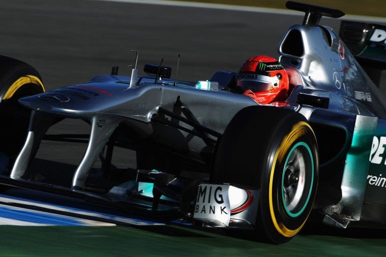Test Jerez, Schumacher firma il miglior tempo