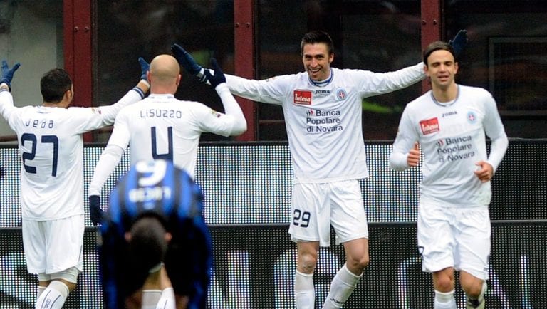 Inter Novara 0-1, crollo nerazzurro a San Siro