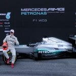 Schumacher sulla Mercedes W03