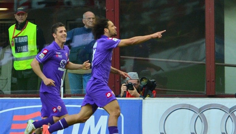 Milan – Fiorentina 1-2, Amauri inguaia Allegri. Sorpasso Juve?