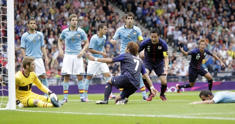 Iniziate le Olimpiadi di calcio 2012, Spagna ko all’esordio