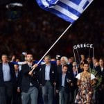 Grecia alla cerimonia d’apertura Londra 2012